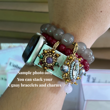 Load image into Gallery viewer, Ugnay bracelet in Sulyap - can hold 1 charm