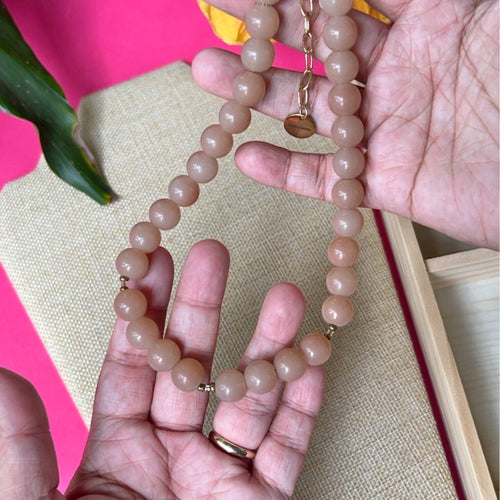 Gunita Necklace in Alonay - Allows you to add three charms