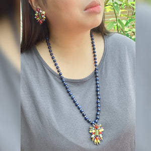 Pahiyom Set Necklace and Earrings