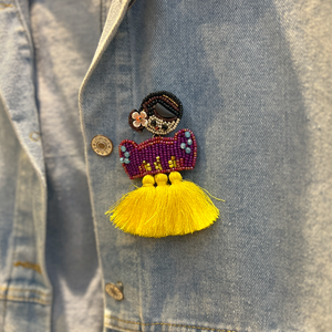 Mutya Brooch