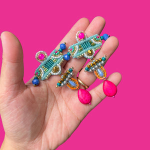 Kaulayaw Set: earrings and necklace