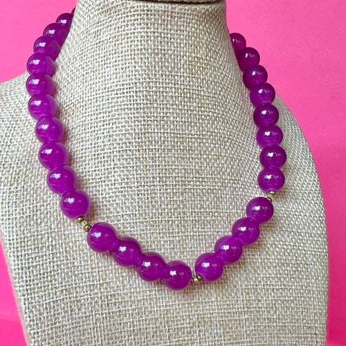 Gunita Necklace in Milagrina - Allows you to add three charms