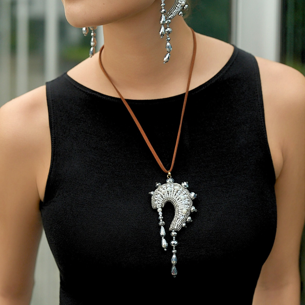 Bulong Necklace - necklace can be adjusted to make it longer or shorter.