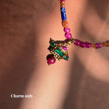 Load image into Gallery viewer, Duyog Tiger Eye Magenta Charm/Pendant