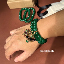 Load image into Gallery viewer, Ugnay bracelet in Luntian - can hold 1 charm