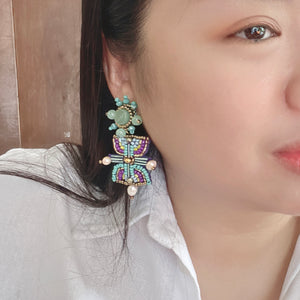 Kadawat Aventurine stones (Worn 2 Ways)