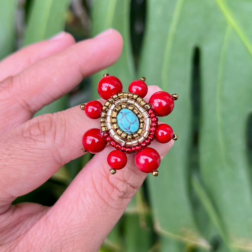 Chelsea Cinnabar Ring