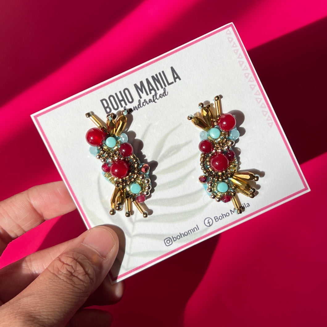 Masúlhay (beautiful) Ruby earrings