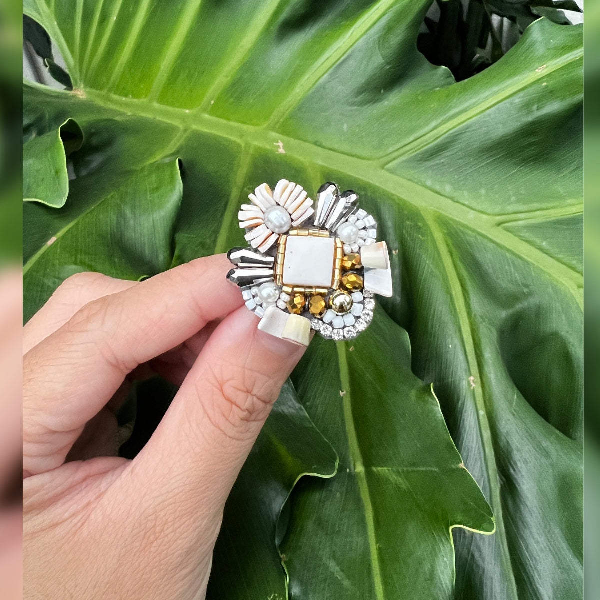 Amala Shells Ring – BOHO MANILA