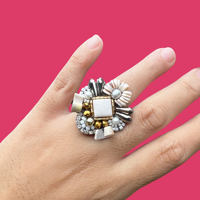 Amala Shells Ring